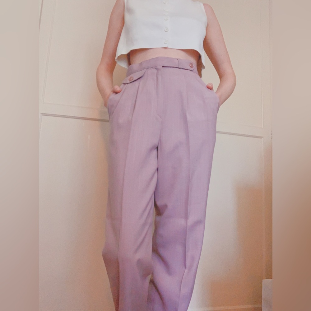 Dusty Lavender Vintage Trousers🧵